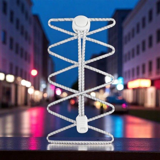 Image du produit LaceGodZ 1 Paar ReflectPro Series elastische, stark reflektierende Schnürsenkel (100 cm)
