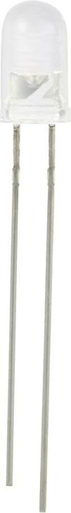 Immagine prodotto Tru Components LED cablato Bianco neutro Rotondo Chiaro 19000 mcd 30° 20 mA 2,7 V