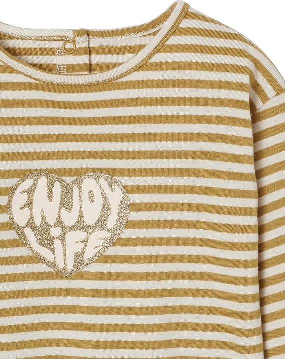 Immagine prodotto Vertbaudet Camicia da bambino a righe con motivo a cuore (98)