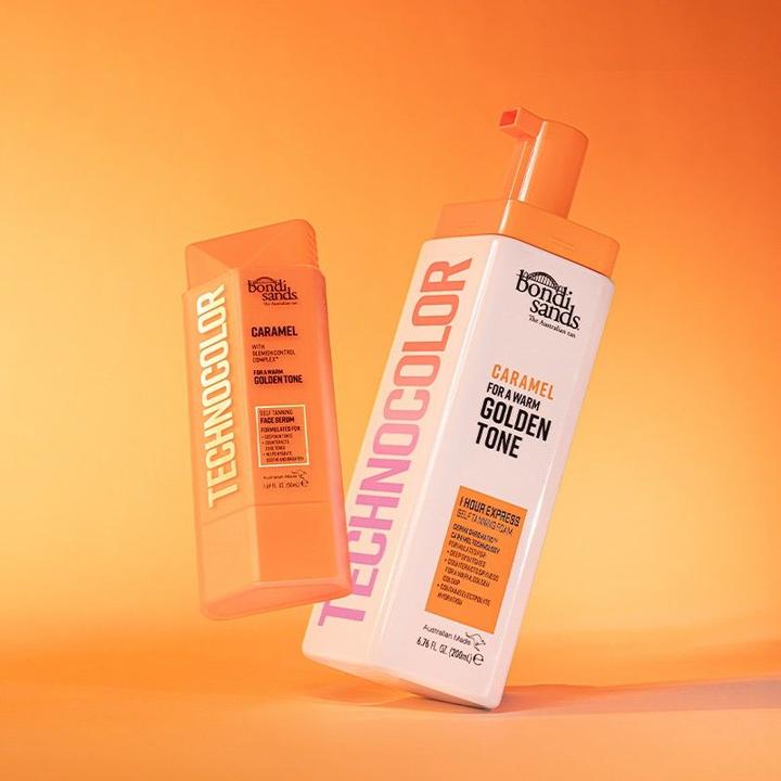 Image du produit Bondi Sands Technocolor Caramel Self-Tanning Face Serum Easy Application Streak Free Fake Tan Enrich (Sérum autobronzant, 50 ml)