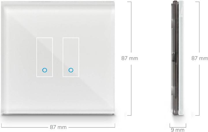 Actual product image Iotty Smart Switch E2