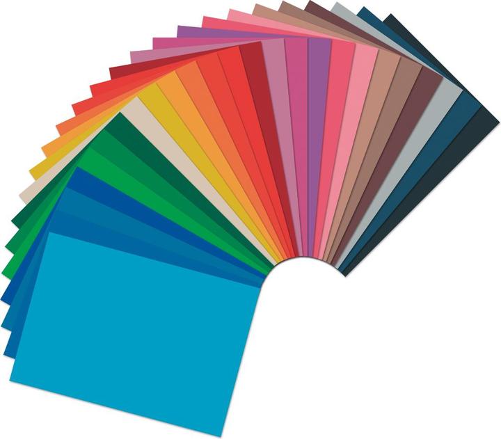Actual product image MarpaJansen Assorted coloured paper & photo cardboard, 50 sheets (130 g/m², 50 x)