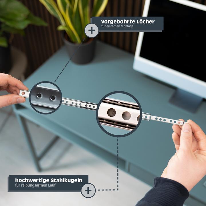 Produktbild Helpmate Nut Schubladenschiene