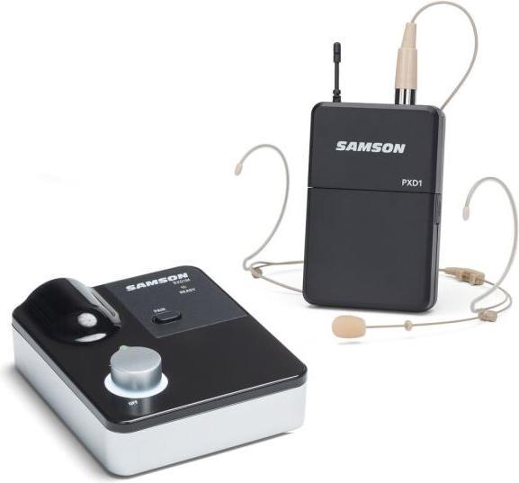 Actual product image Samson XPDm Headset System with Windscreen White