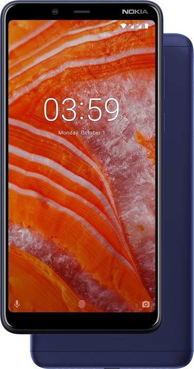 Nokia 3.1 Plus (16 GB, Blue, 6", Hybrid Dual SIM, 13 Mpx, 4G)