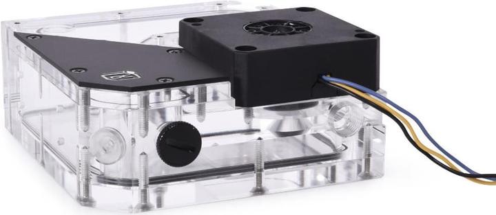 Produktbild Alphacool Rise Flat Reservoir DDC Ausgleichsbehälter mit Pumpe