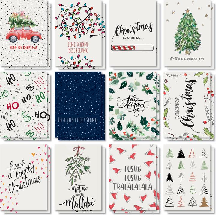 Image du produit Sigel Set de cartes postales de Noël (1 pcs)