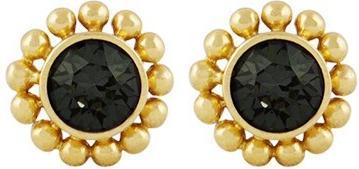 Image du produit Steinkult Boucles d'oreilles "Amy (Plaqué or 18 carats, Pierre de cristal, Laiton, Argent 925 sterling argenté)