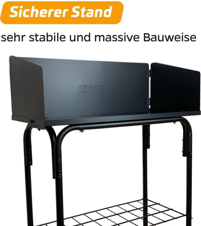 Actual product image Grillfürst Dutch Oven Station / Dutch Oven Table with Windshield