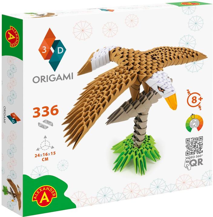 Actual product image Selecta Spielzeug ORIGAMI 3D - Eagle, 336pcs.