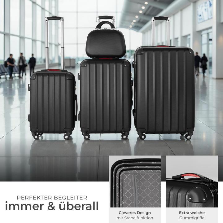 Produktbild tectake Hartschalenkoffer (90 l, L (90 - 115l))
