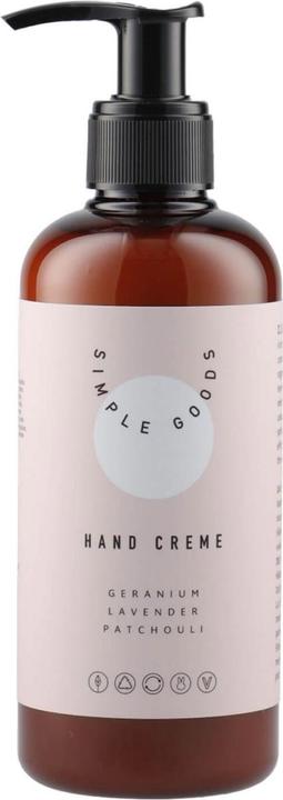 Simple Goods - Hand Cream Geranium Lavender Patchouli (250 ml)
