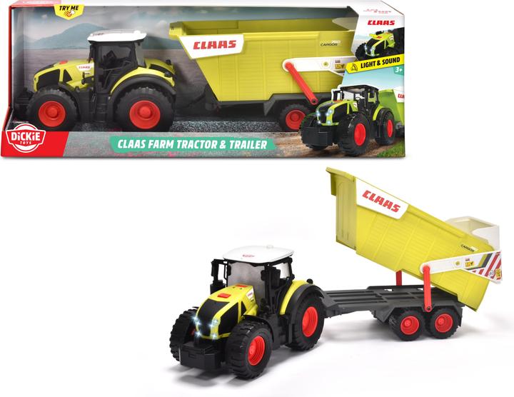 Produktbild Dickie Claas Farm Tractor & Trailer