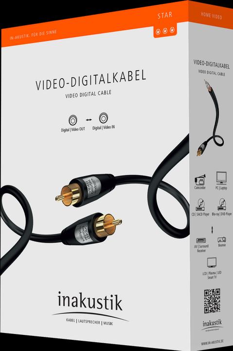 Produktbild Inakustik Star Digital Koaxkabel (Antennenkabel)