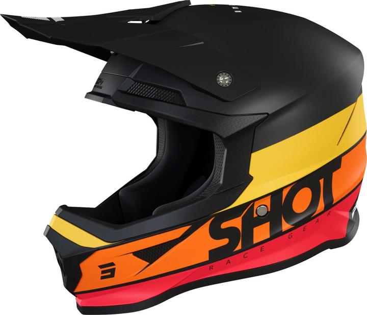 Produktbild Shot FURIOUS STORY matt orange-schwarz XS