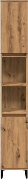 Actual product image VidaXL Bathroom cabinet Tall cabinet Bathroom cabinet Bathroom furniture Cabinet Artisan oak