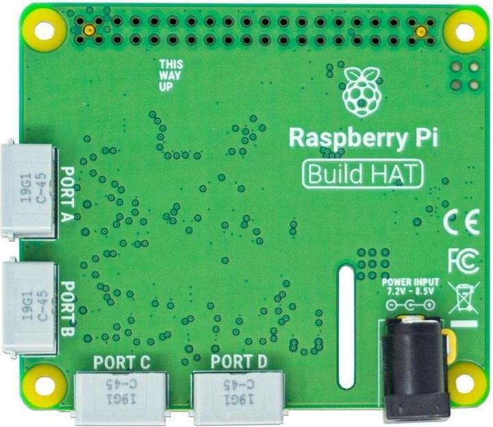 Image du produit Raspberry Pi Module d'extension Pi® Build HAT Convient pour (kits de développement) : Pi