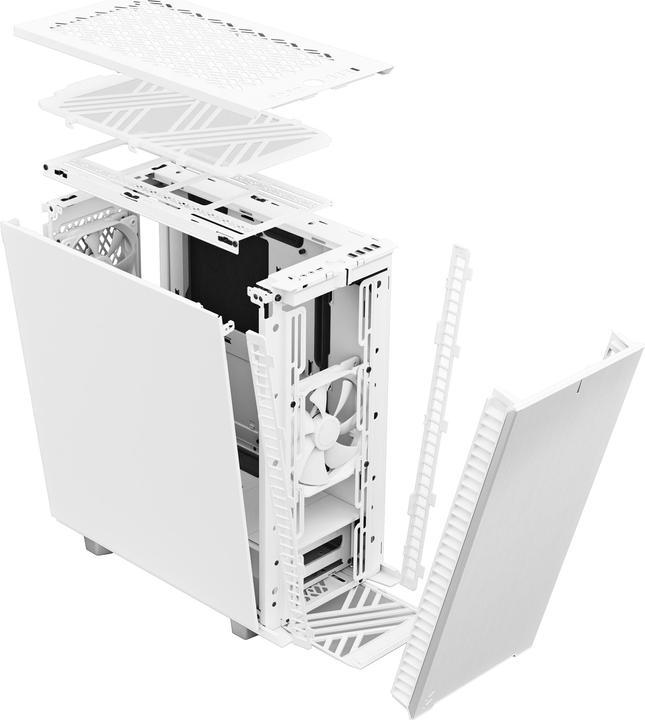 Produktbild Fractal Define 7 Compact White Solid (ATX, mATX, Mini-ITX)