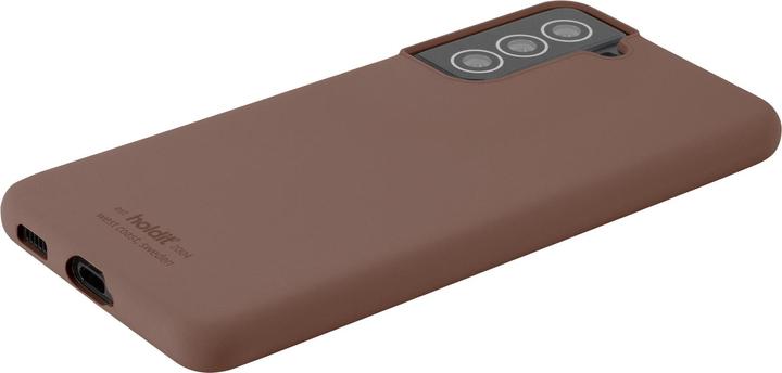 Immagine prodotto Holdit Custodia per telefono in silicone marrone scuro (Samsung Galaxy S22+)