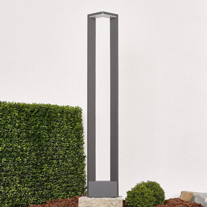 Image du produit Lucande Jeny Luminaire d'extérieur de jardin Graphite/White (650 lm, IP54)