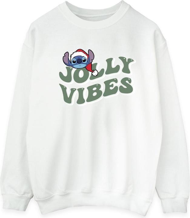 Disney Lilo & Stitch Jolly Chilling Vibes Sweatshirt (L)