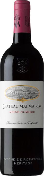 Image du produit Baronne Nadine de Rothschild Château Malmaison Moulis AOC (1 x 75 cl, 2018)