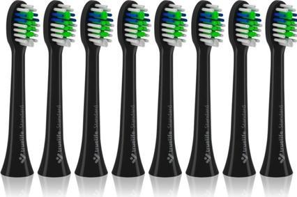 Immagine prodotto Truelife SonicBrush testine compatte nere TLSBCHBST8 (8 x)