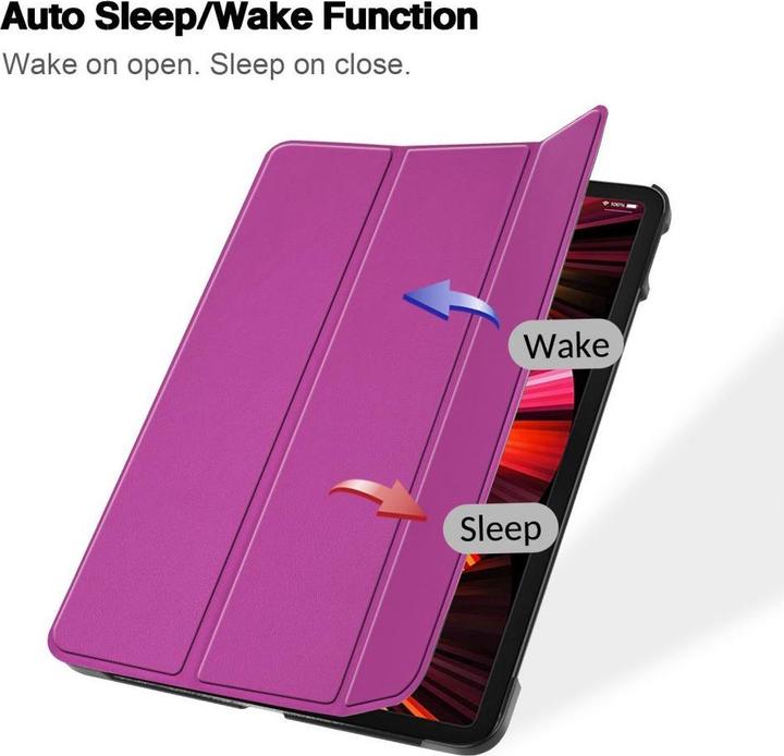 Image du produit iLike iPad 9.7 Tri-Fold Eco-Leather Stand Case (iPad 9.7)