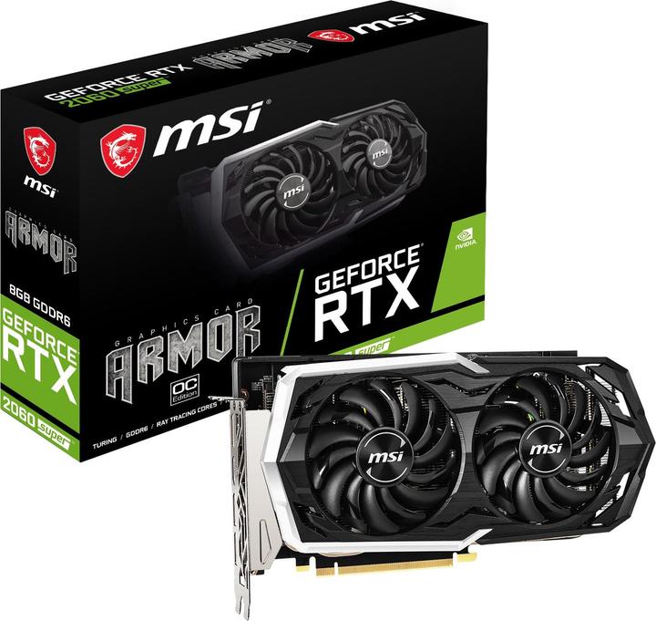 Produktbild MSI GeForce RTX 2060S ARMOR OC (8 GB)