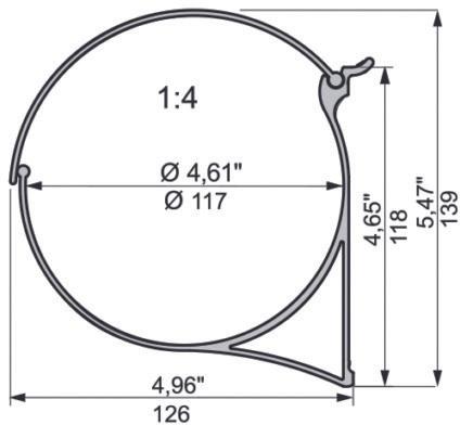 Productafbeelding OK-Line Papierrolhouder Wandsysteem (1 Pcs.)