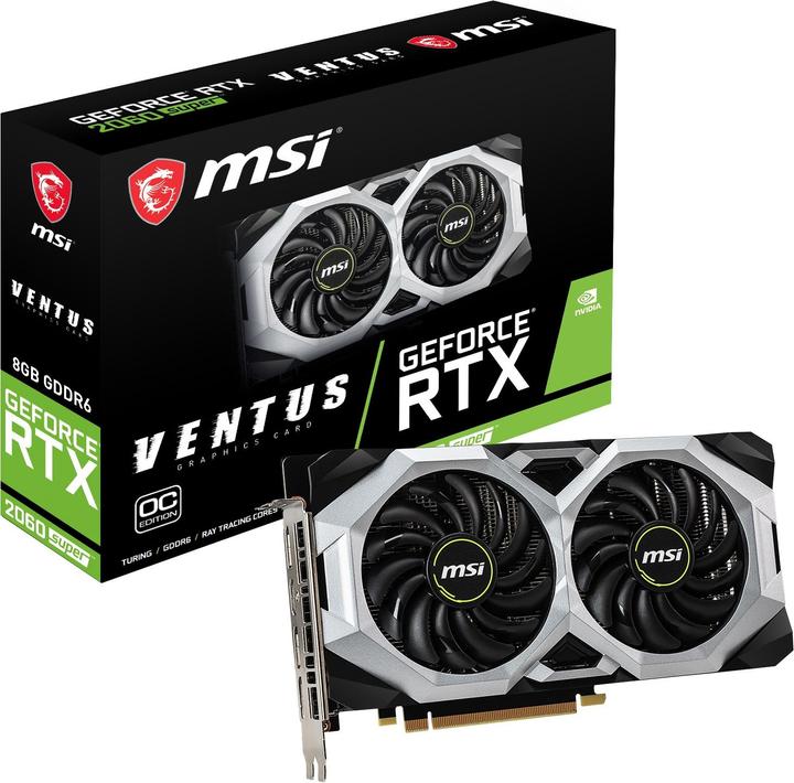 Produktbild MSI GeForce RTX 2060S VENTUS OC (8 GB)