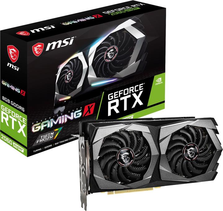 Actual product image MSI GeForce RTX 2060S GAMING X (8 GB)