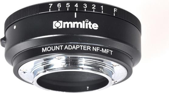 Produktbild Commlite Nikon F Objektiv zu MFT (Standard, Micro Four Thirds)