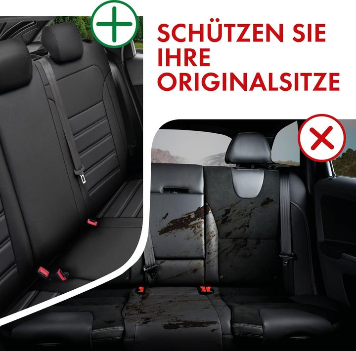 Produktbild Walser Sitzbezug für Opel Corsa D (S07) 07/2006-08/2014, 1 Rücksitzbankbezug