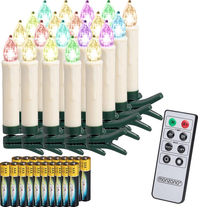 Monzana Weihnachtsbaumkerzen (1 x)