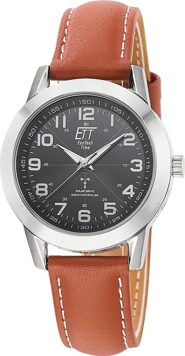 Actual product image ETT ELS-11494-22L Solar drive radio-controlled watch Gobi ladies' watch 34mm 5ATM (Radio-controlled clock)