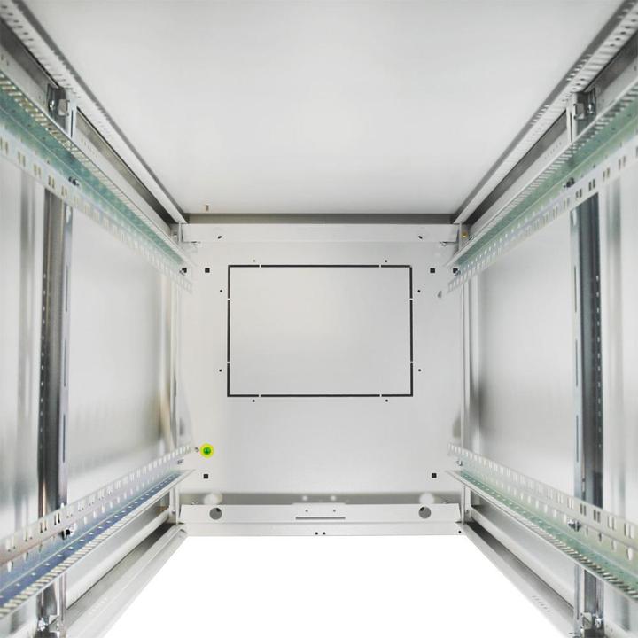 Produktbild Assmann DIGITUS 26HE 19zoll freistehender Netzwerkschrank 1300x600x600 mm Farbe Grau RAL 7035 (26 HE, 19 Zoll Rack)
