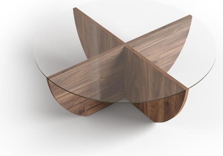 Image du produit Micadoni Table Basse En Verre, "Astrid", 80x80x30Fabriqué en Europe (80 x 80 x 30 cm)