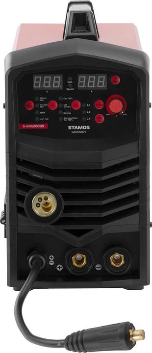 Actual product image Stamos MIG/MAG Welder - TIG: 200, MMA: 170 A - 230 V - synergy - Duty Cycle 100%