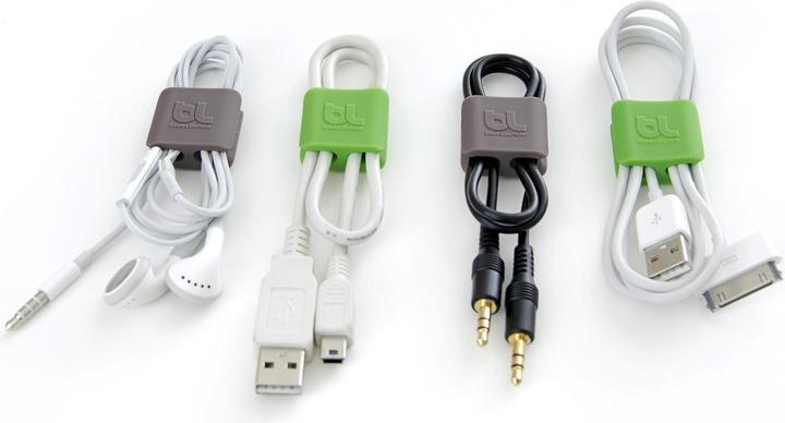 Actual product image BlueLounge CableClip Small, 6 pieces