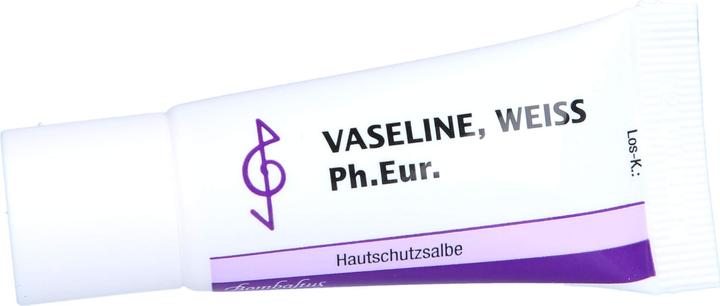 Actual product image Bombastus Vaseline, white Ph. Eur., 10 ml Grease ointment (Body cream, 10 ml)