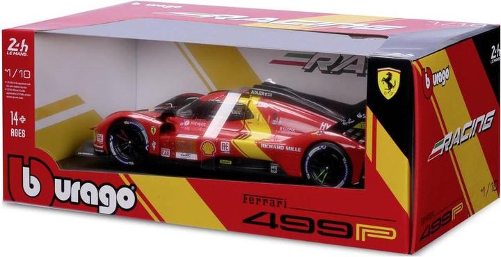 Actual product image Bburago Ferrari 499P Le Mans Champion 2023