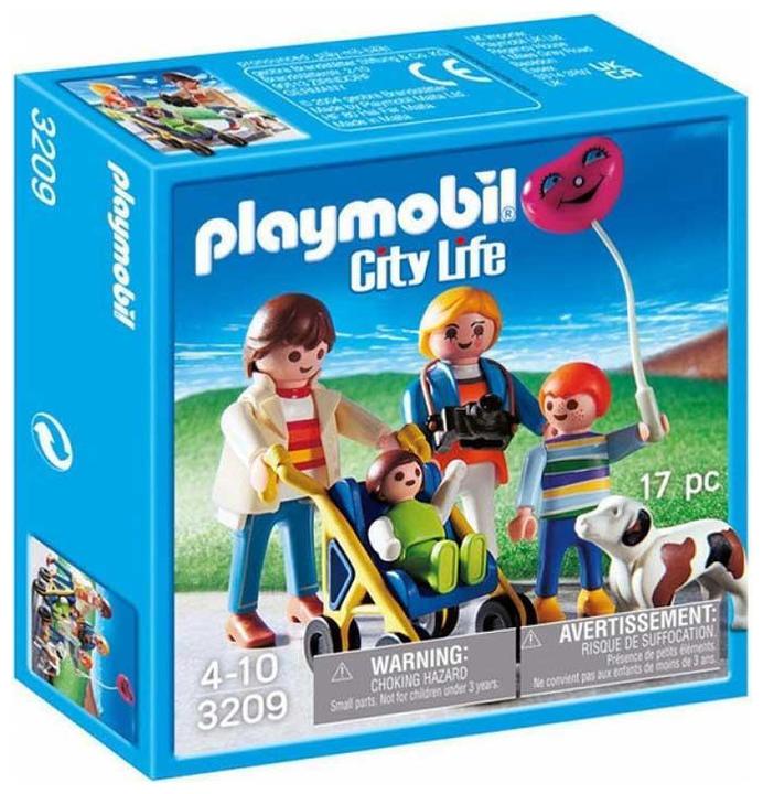 Immagine prodotto Playmobil Passeggiata in famiglia con passeggino (3209, Playmobil City Life)