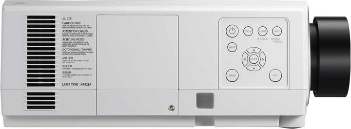 Actual product image NEC PA653U, without lens (WUXGA, 6500 lm, 1.46 - 3.02:1)