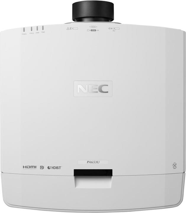 Actual product image NEC PA653U, without lens (WUXGA, 6500 lm, 1.46 - 3.02:1)