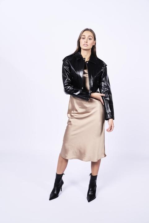 Actual product image Freaky Nation 's leather jacket glazed (XL)