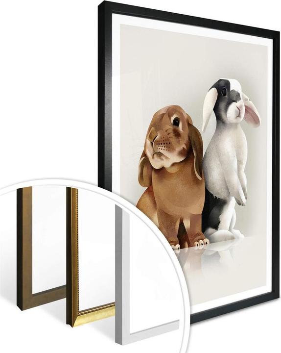 Produktbild Trenddeko Bunny Love (50 x 60 cm)