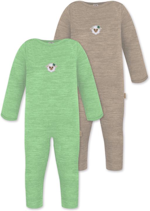 Immagine prodotto Normani Pagliaccetto da 2 pezzi per bambino in merino "Tangoio" - 9595 (62)