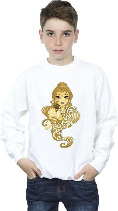 Actual product image Disney Boys Beauty And The Beast Never Judge Sweatshirt (116)