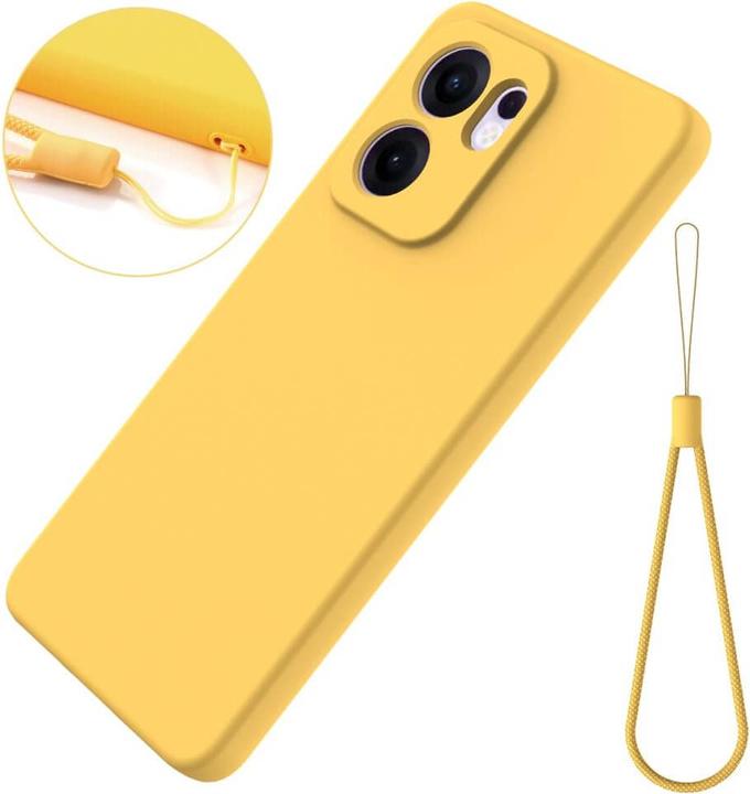 Image du produit Cover-Discount OPPO Reno13 F - Silikon Gummi Hülle mit Riemen (Oppo Reno 13 Pro)